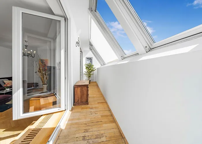 Center Penthouse, 3 Bedrooms, 30qm Rooftop, Ac Апартаменты Вена