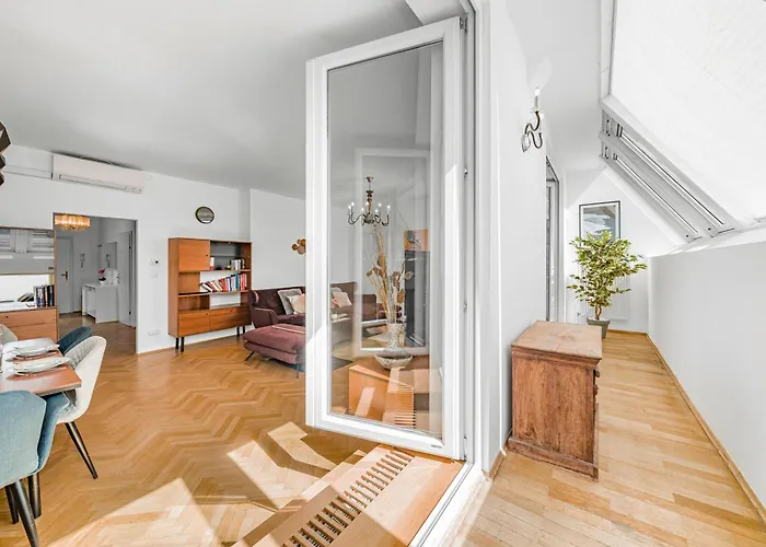 Апартаменты Center Penthouse, 3 Bedrooms, 30qm Rooftop, Ac *